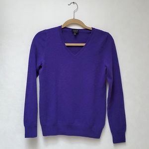 Talbots Cashmere Sweater -Purple